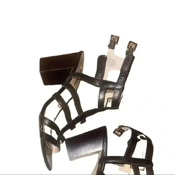 Louise Et Cie Anja Black Strappy Gladiator Sandals - Picture 16 of 16